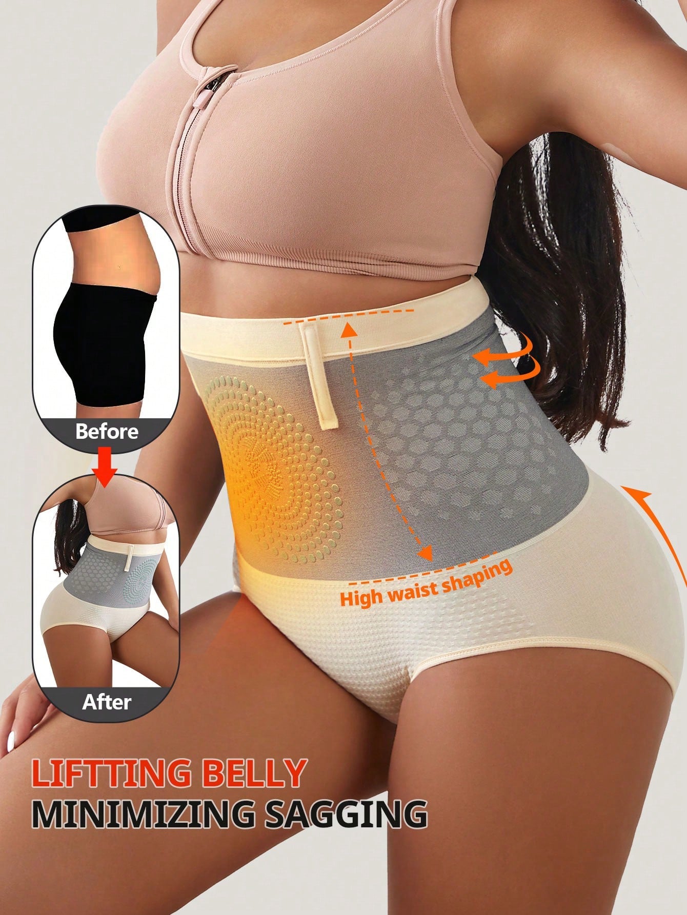 Women Seamless High Waist Shaping Panty