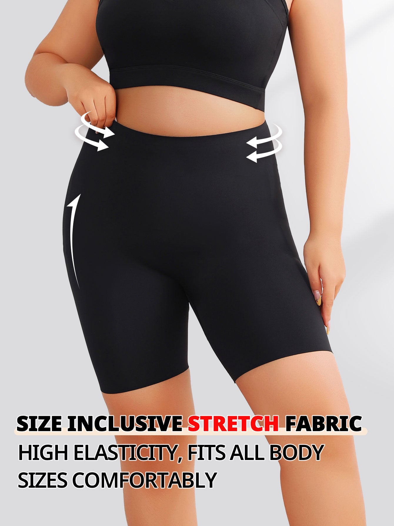 Plus Size Seamless Boyshorts